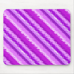 Alfombrilla De Ratón Rayas de vidrio - tonos de ametisto morado
