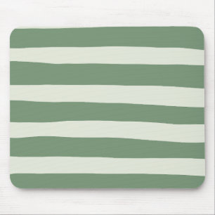 Alfombrilla De Ratón Rayas desiguales - Verde