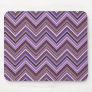 Alfombrilla De Ratón Rayas Mauve zigzag