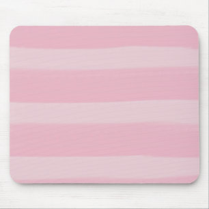 Alfombrilla De Ratón Rayas rosadas de la acuarela