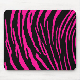 Alfombrilla De Ratón Rayas rosadas del tigre