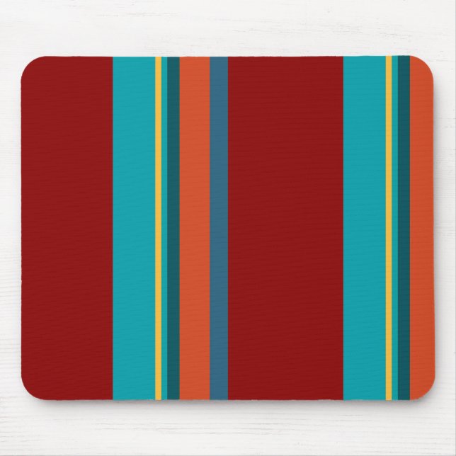 Alfombrilla De Ratón Rayas suroeste 24 (Frente)
