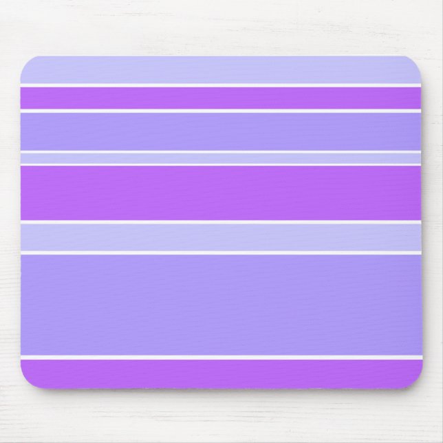 Alfombrilla De Ratón Rayas violetas (Frente)