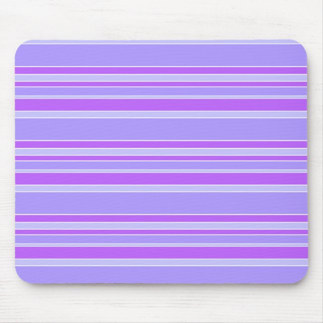 Alfombrilla De Ratón Rayas violetas (Frente)