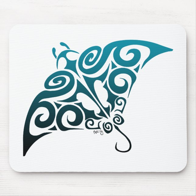 Alfombrilla De Ratón Rayo de diablo (Frente)