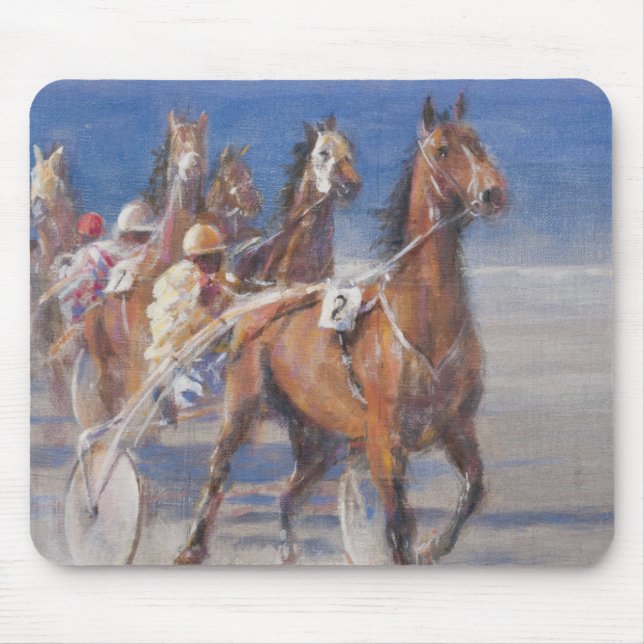 Alfombrilla De Ratón Razas Lancieux Bretaña 2014 el trotar (Frente)