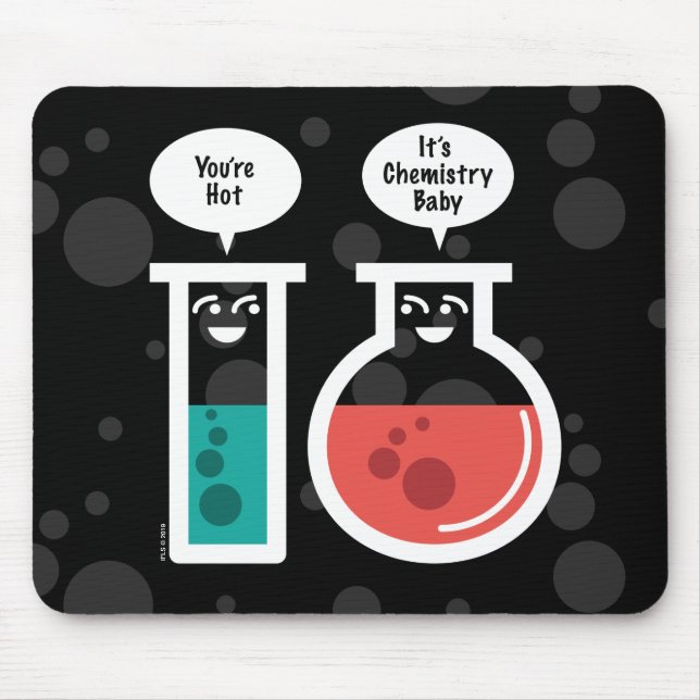 Alfombrilla De Ratón Reacción química (Frente)