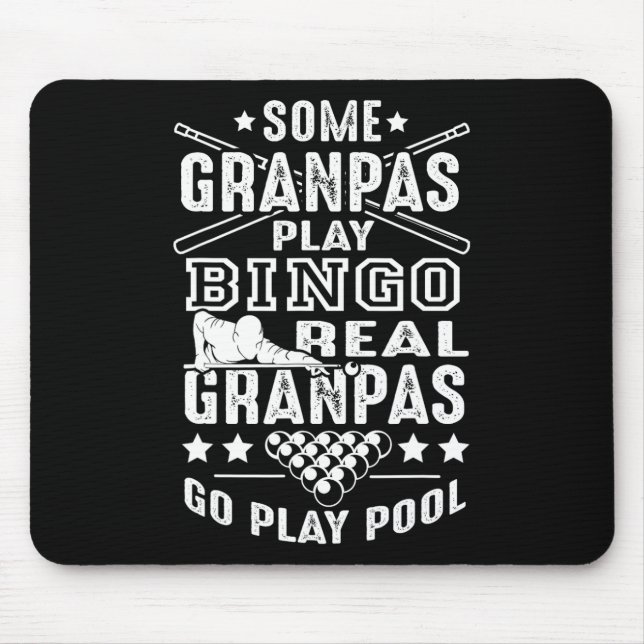 Alfombrilla De Ratón Real Grandpas Play Pool (Frente)