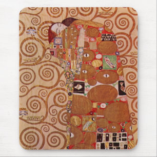Alfombrilla De Ratón Realización de Gustav Klimt, Arte Nouveau antiguo