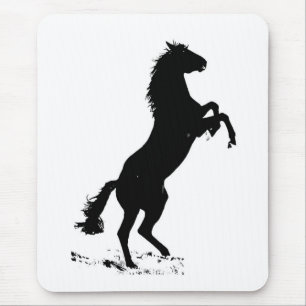 Alfombrilla De Ratón Rearing Horse Mousepads
