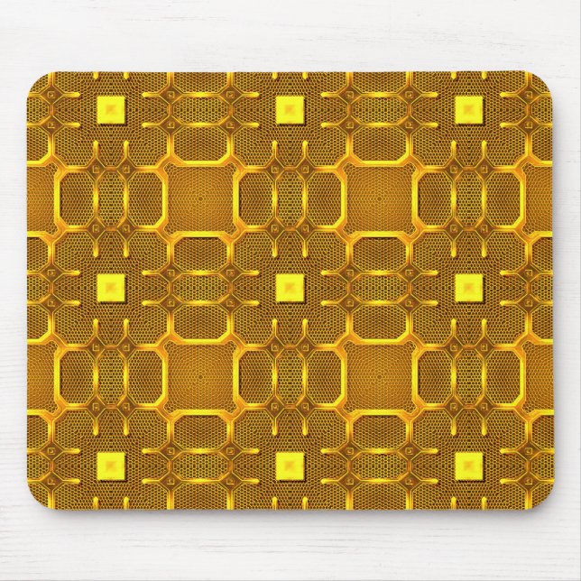 Alfombrilla de ratón ReBeToN Gold Line 001 (Frente)