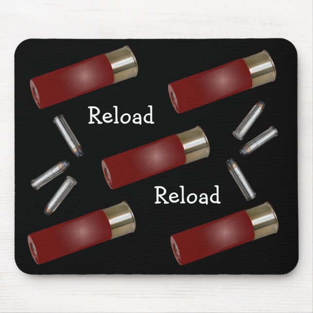 Alfombrilla De Ratón Recargar Ammo Mousepad (Frente)