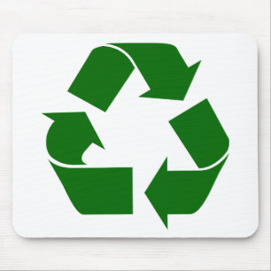 Alfombrilla De Ratón reciclar