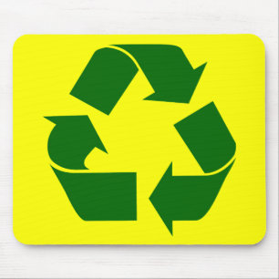 Alfombrilla De Ratón reciclar