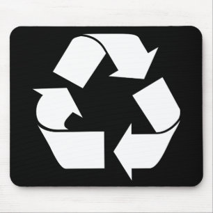 Alfombrilla De Ratón reciclar