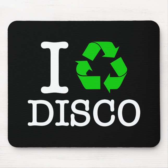 Alfombrilla De Ratón Reciclar Disco (Frente)