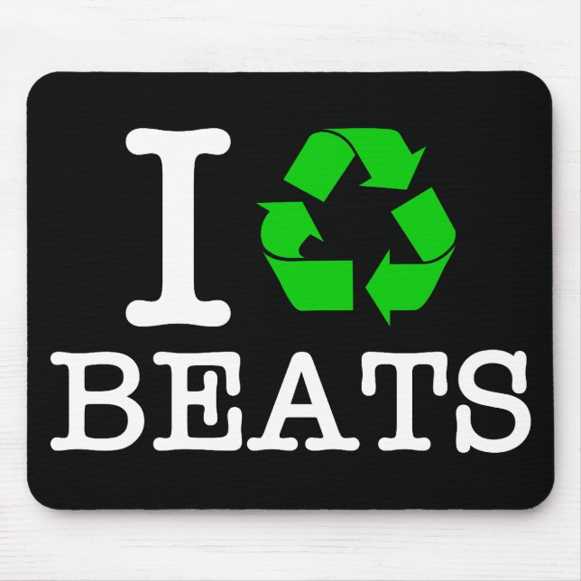 Alfombrilla De Ratón Reciclé Beats (Frente)