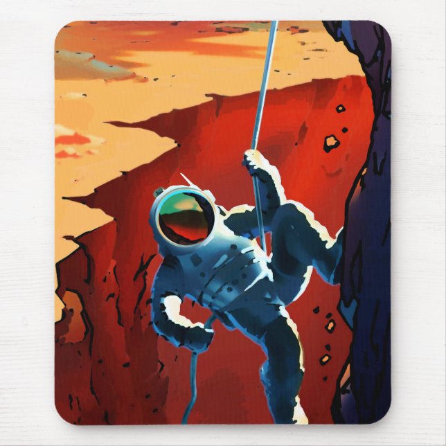 Alfombrilla De Ratón Reclutamiento querido "exploradores" de Marte del (Frente)