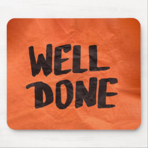 Alfombrilla De Ratón Reconocimiento bien hecho y elogio positivo para e