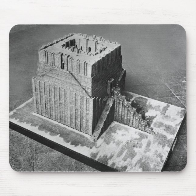 Alfombrilla De Ratón Reconstrucción de la torre de Babel (Frente)