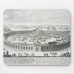 Alfombrilla De Ratón Reconstrucción de una batalla naval romana, de