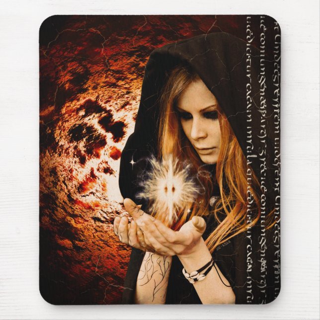 Alfombrilla De Ratón Recopilando la magia (Frente)