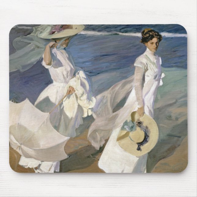 Alfombrilla De Ratón Recorriendo la costa, 1909 (Frente)