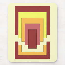 Alfombrilla De Ratón Rectángulo Resumen multicolor (estilo 70)