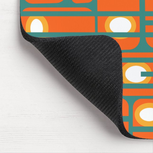 Alfombrilla De Ratón Rectángulos y círculos (Esquina)