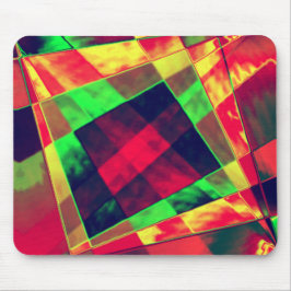 Alfombrilla De Ratón Rectáreas y rectángulos de color inclinado