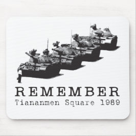 Alfombrilla De Ratón Recuerde la Plaza de Tiananmen
