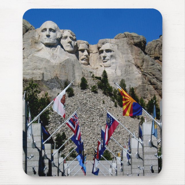 Alfombrilla De Ratón Recuerdo conmemorativo nacional del monte Rushmore (Frente)