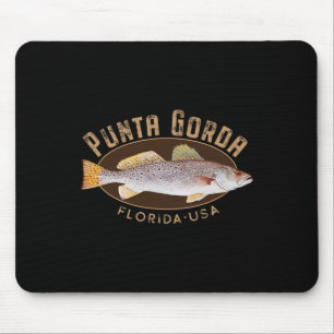 Alfombrilla De Ratón Recuerdo de pesca de Punta Gorda Florida