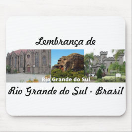 Alfombrilla de ratón recuerdo de Rio Grande do Sul
