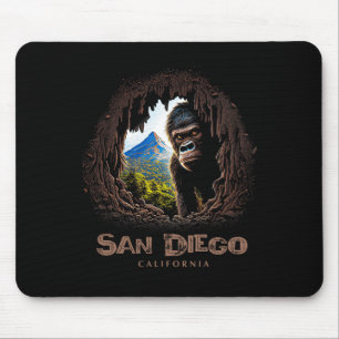 Alfombrilla De Ratón Recuerdo de San Diego California Senderismo