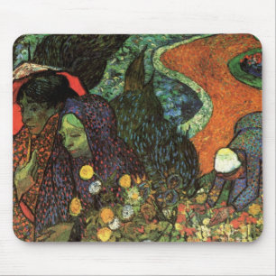 Alfombrilla De Ratón Recuerdo del jardín en Etten de Vincent van Gogh