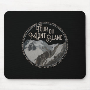 Alfombrilla De Ratón Recuerdo del Tour Du Mont Blanc Equipo Sendero Eur