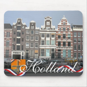 Alfombrilla De Ratón Recuerdo holandés Mousepad del texto de Holanda d