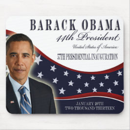 Alfombrilla De Ratón Recuerdo inaugural 2013 de Obama Mousepad