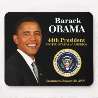 Alfombrilla De Ratón Recuerdo Mousepad de la inauguración de Obama