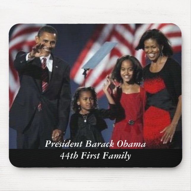 Alfombrilla De Ratón Recuerdo Mousepad de Obama (Frente)