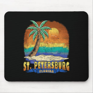 Alfombrilla De Ratón Recuerdo perturbado de San Petersburgo Florida Vin