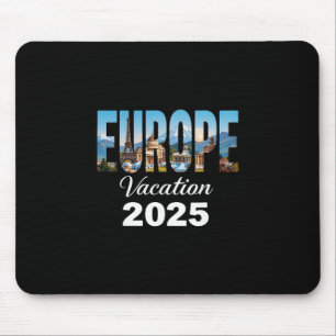 Alfombrilla De Ratón Recuerdo Viaje Verano Viajar Familia Europa 2025 V