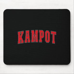 Alfombrilla De Ratón Recuerdos de vacaciones de Kampot Camboya Camboyan