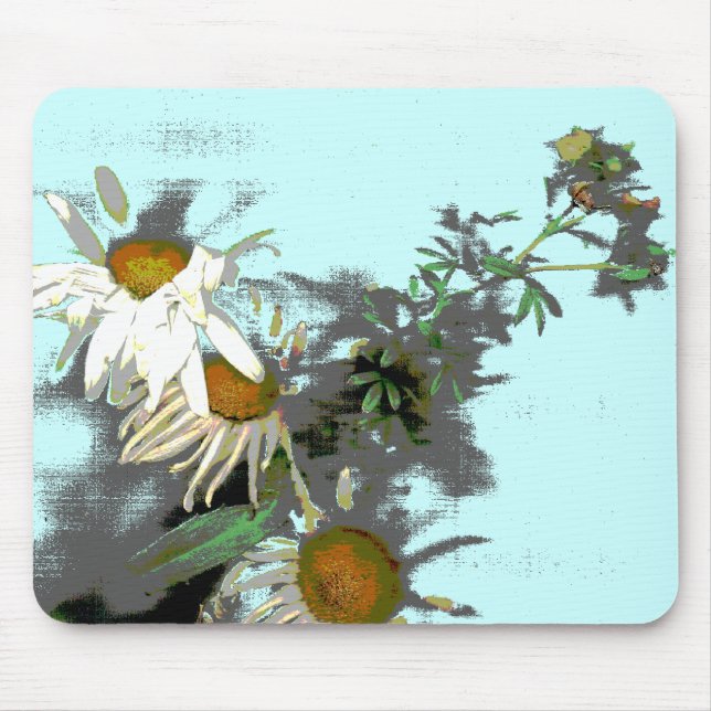 Alfombrilla De Ratón Recuerdos de verano Daisy Mousepad (Frente)