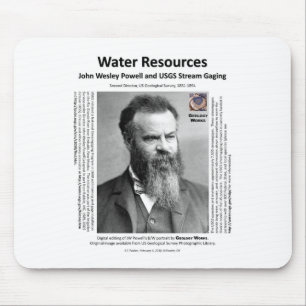 Alfombrilla De Ratón Recursos hídricos II - John Wesley Powell