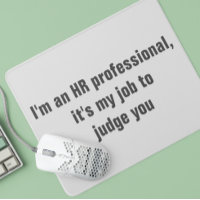 Recursos humanos Humor Mousepad gracioso