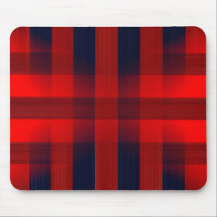 Alfombrilla De Ratón Red Bokeh Buffalo Plaid