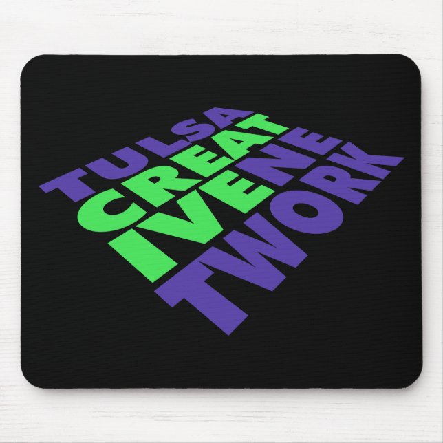 Alfombrilla De Ratón Red creativa Mousepad de Tulsa (Frente)