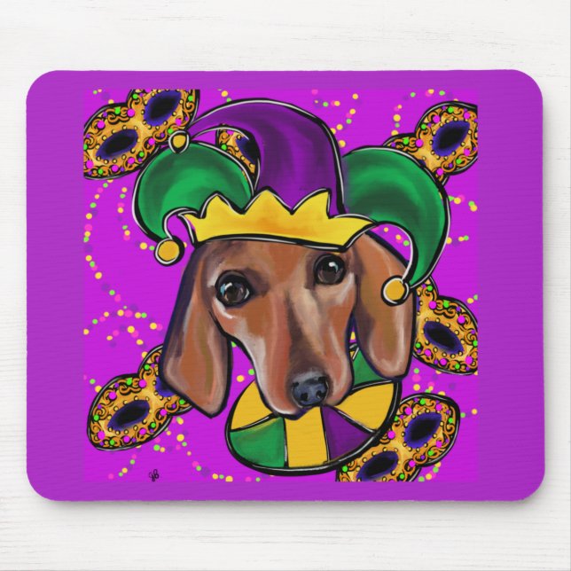 ALFOMBRILLA DE RATÓN RED DACHSHUND (Frente)